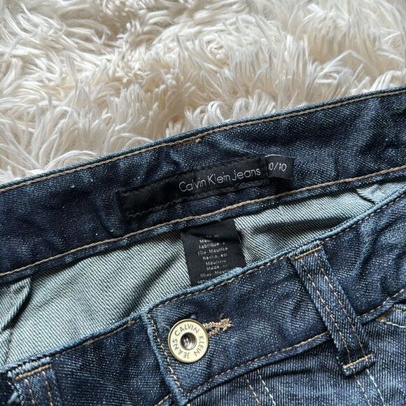 Calvin Klein Jean Skirt Size 10 Waist 30 - Picture 5 of 5